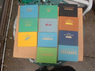 Vintage 1950s Thomas The Tank Engine Books X 11 Rev W Awdry Some First Editions