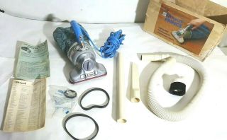 Vintage Royal Prince Hand Vacuum & Attachment Kit Model 501 Usa,  Belts Car Vac