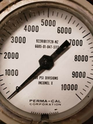 Vintage Perma Cal Steam Pumk Gauge 2