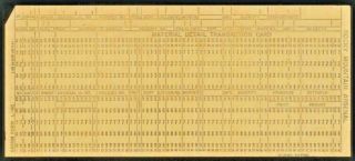 Choose 1 Case Of 2 Cases Nos 2000 Ibm Computer Machine Punch Cards Rose | Yellow