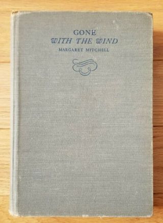 Gone With The Wind Book By Margaret Mitchell,  1st Edition,  Second Printing,  1936