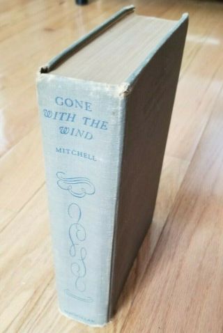 Gone With the Wind book by Margaret Mitchell,  1st Edition,  Second Printing,  1936 2