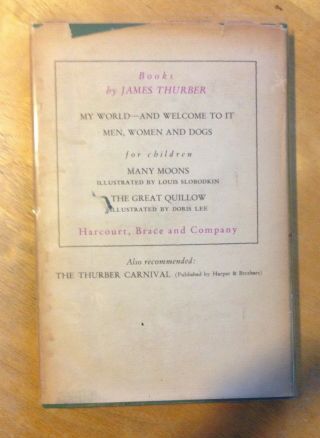 1st Edition THE WHITE DEER James Thurber and Don Freeman Illustrators 3