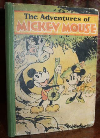 1931 The Adventures Of Mickey Mouse First Edition Staff Of Walt Disney Harrap