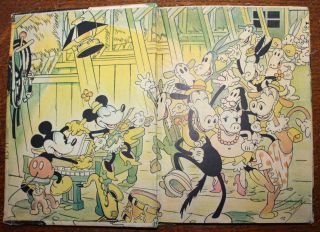1931 The Adventures of Mickey Mouse First Edition Staff of Walt Disney Harrap 3