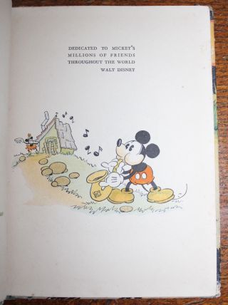 1931 The Adventures of Mickey Mouse First Edition Staff of Walt Disney Harrap 7
