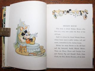 1931 The Adventures of Mickey Mouse First Edition Staff of Walt Disney Harrap 8