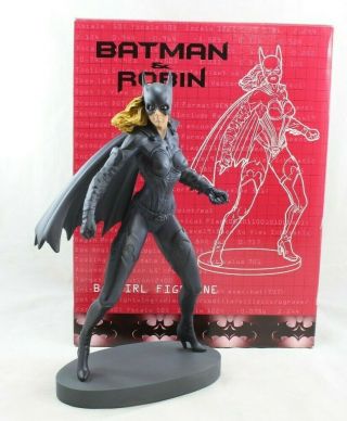 Batman & Robin Batgirl Statue Figurine Warner Bros 1997 Vintage Movie Version Bx
