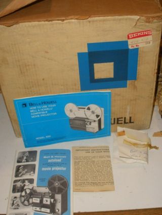Bell & Howell 471A 8mm 8 Autoload Film Projector Great Cond 3