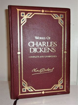 Of Charles Dickens,  Leather,  A Christmas Carol,  Tale Of Two Cities - More