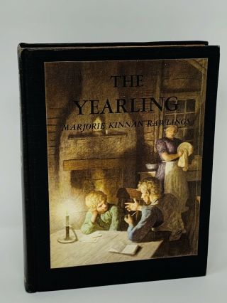 The Yearling by Marjorie Kinnan Rawlings HB Scribners 1942 N.  C.  Wyeth Illustr. 2