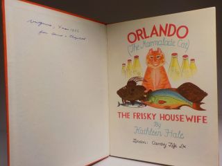 Kathleen Hale - Orlando : The Frisky Housewife - 1st Edition - 1956 (ID:801) 4