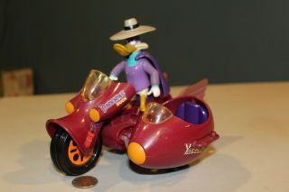 1991 Disney Darkwing Duck Ratcatcher 100 Complete W/ Figure Vtg Motorcycle