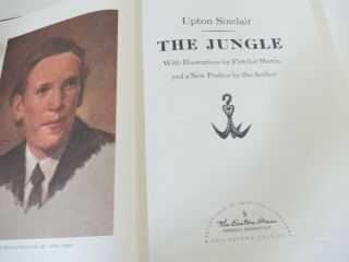 Easton Press The Jungle by Upton Sinclair American Literature Series 7