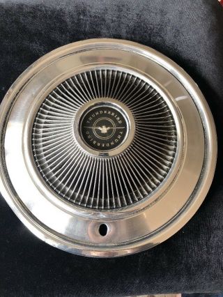 Vintage Ford Hubcap Wheelcover Thunderbird 1972 - 73