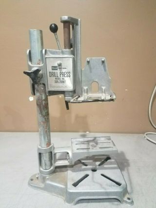 Vintage Sears Craftsman Drill Press Stand Model 335.  25987 Bench Top