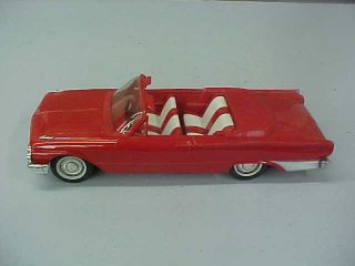 Vintage 1961 Ford Galaxie Sunliner Convertible Promo Model Car