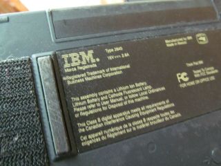 Vintage IBM ThinkPad 600 2645 (Powers on,  but issues) 3