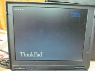 Vintage IBM ThinkPad 600 2645 (Powers on,  but issues) 5