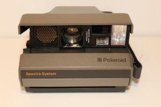 Vintage Polaroid Spectra System Instant Film Camera And