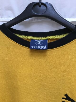 Toffs Vintage Wolverhampton Wanderers Football Shirt 40 ' s/50 ' s Size XL Good Con 3