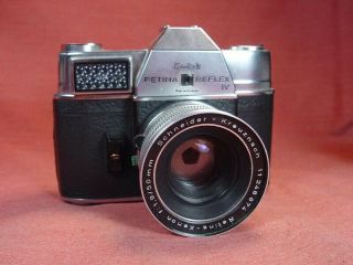 Kodak Retina Reflex Iv 35mm Camera W/retina Xenon F1.  9 Schneder Kreuznach Lens