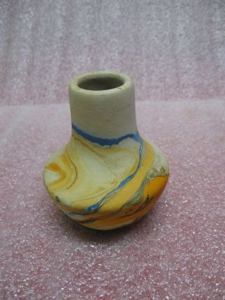 Vintage Nemadji Usa Pottery Vase