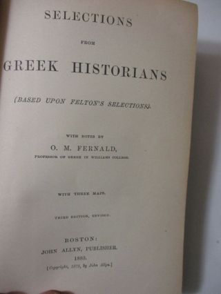 Ancient Greek Historians Athens Greece Philosophy Antique Victorian Age 1883 3