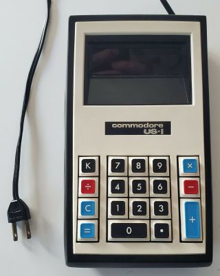 Vintage Commodore Us 1 Desk Calculator - And