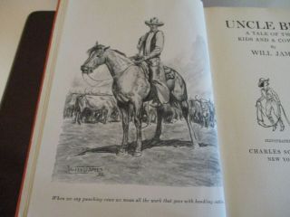 Will James Uncle Bill: A Tale of Two Kids and A Cowboy 1932 - Western Illustrated 4