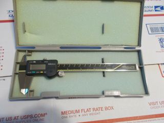 Vintage Mitutoyo 500 - 196 Absolute Digital 6 Inch Caliper.  Awesome.