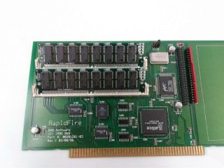 DKB RapidFire Rev C IDE and Floppy Controllers w/ Viking Ram Amiga A2000,  A3000 2