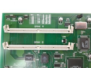 DKB RapidFire Rev C IDE and Floppy Controllers w/ Viking Ram Amiga A2000,  A3000 5