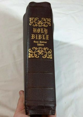Vintage Holy Bible 1950 Good Saviour Edition King James Tissot Illustrated KJV 4