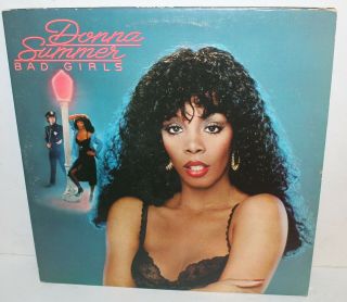 Donna Summer Bad Girls Lp Vinyl Record Album Vintage Nblp - 2 - 7150 Casablanca 1979