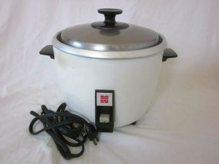 Vintage National Rice Cooker Rice - O - Mat Made In Japan 1960s Retro W/ Chord