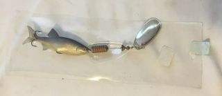 Vintage Mepps Size 4 Comet Minnow Spinner Lure Fishing