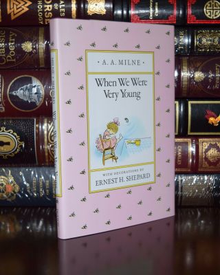 When We Were Very Young By A.  A.  Milne Poems Illustrated By Shepard Hardcover