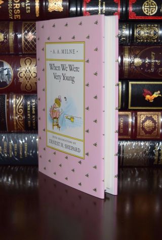 When We Were Very Young by A.  A.  Milne Poems Illustrated by Shepard Hardcover 3