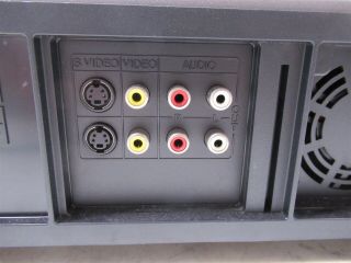 JVC SR - VS30U Combo MiniDV & VHS Video Cassette Recorder Player VCR Silver Deck 11