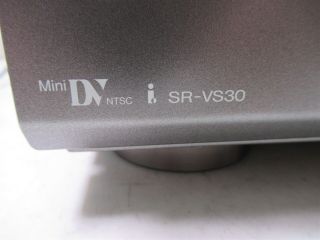 JVC SR - VS30U Combo MiniDV & VHS Video Cassette Recorder Player VCR Silver Deck 3