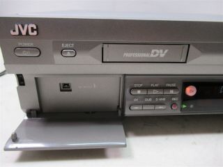 JVC SR - VS30U Combo MiniDV & VHS Video Cassette Recorder Player VCR Silver Deck 4