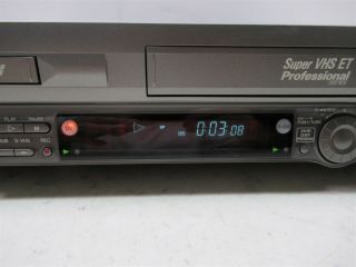 JVC SR - VS30U Combo MiniDV & VHS Video Cassette Recorder Player VCR Silver Deck 5