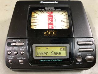 Restored DCC Panasonic RQ - DP7 Portable Digital Compact Cassette 2