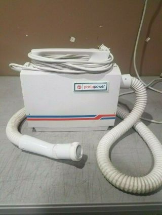 Vintage Made In The Usa Hoover Portapower Vacuum S1015 With Hose