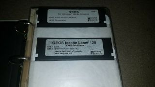 VTG APPLE II GEOS GRAPHIC ENVIRONMENT OPERATING SYSTEM BERKELY SOFTWARE DISK 5