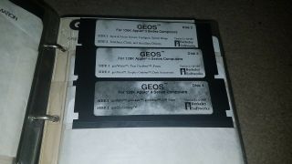 VTG APPLE II GEOS GRAPHIC ENVIRONMENT OPERATING SYSTEM BERKELY SOFTWARE DISK 6