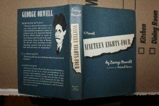 1977 Nineteen Eighty - Four 1984 Novel Book George Orwell Harcourt Brace World
