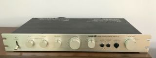 Nikko Beta II Solid State Stereo Preamplifier Rack Mount Two Phone inouts 2