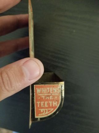 Vintage Wrigley Match Safe Tin The Man Made Famous Juicy Fruit Gum 4